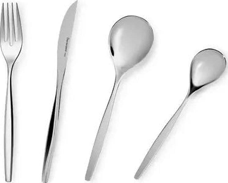 Set Posate 24 Pezzi Barazzoni Silhouette In Acciaio Inox Purissimo Ultraresistente E Lucido Di Alta Qualità in Set di posate miste Puleo Casa - Palermo, commercioVirtuoso.it