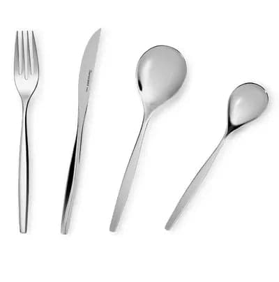 Set Posate 24 Pezzi Barazzoni Silhouette In Acciaio Inox Purissimo Ultraresistente E Lucido Di Alta Qualità in Set di posate miste Puleo Casa - Palermo, commercioVirtuoso.it