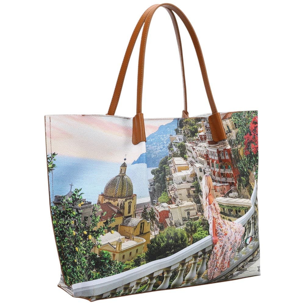 YNot shopping bag large stampa Drimming Coast YES707S5 Borse YNot