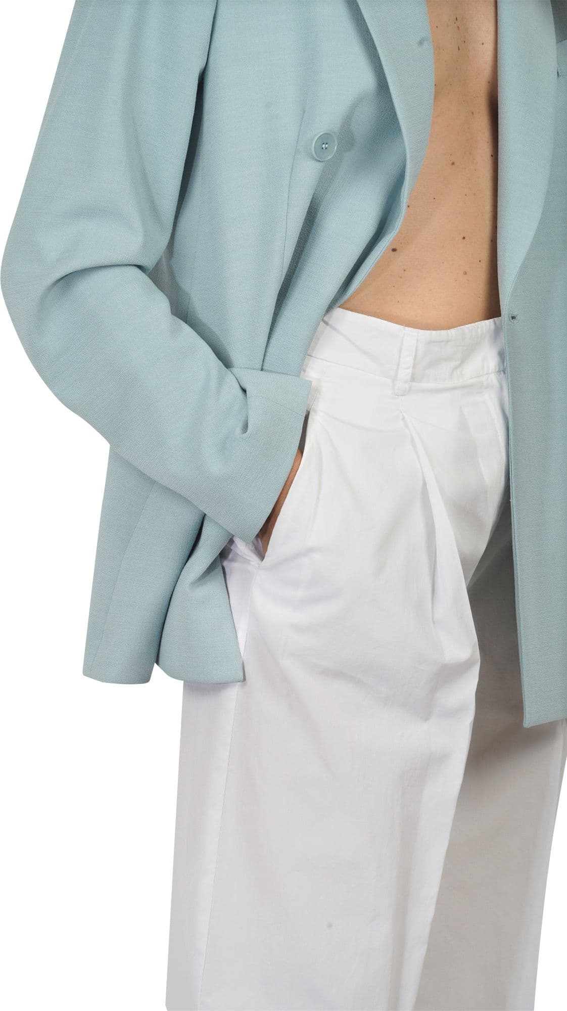 GRIFONI Grifoni - Pantalone - 451736 - Bianco da donna in Autocategorizzazione Drestige - Casamassima, commercioVirtuoso.it