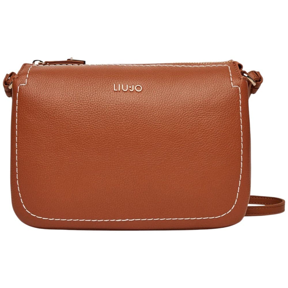 Liu Jo borsa a tracolla crossbody cuoio linea Manhattan AA5072E0058