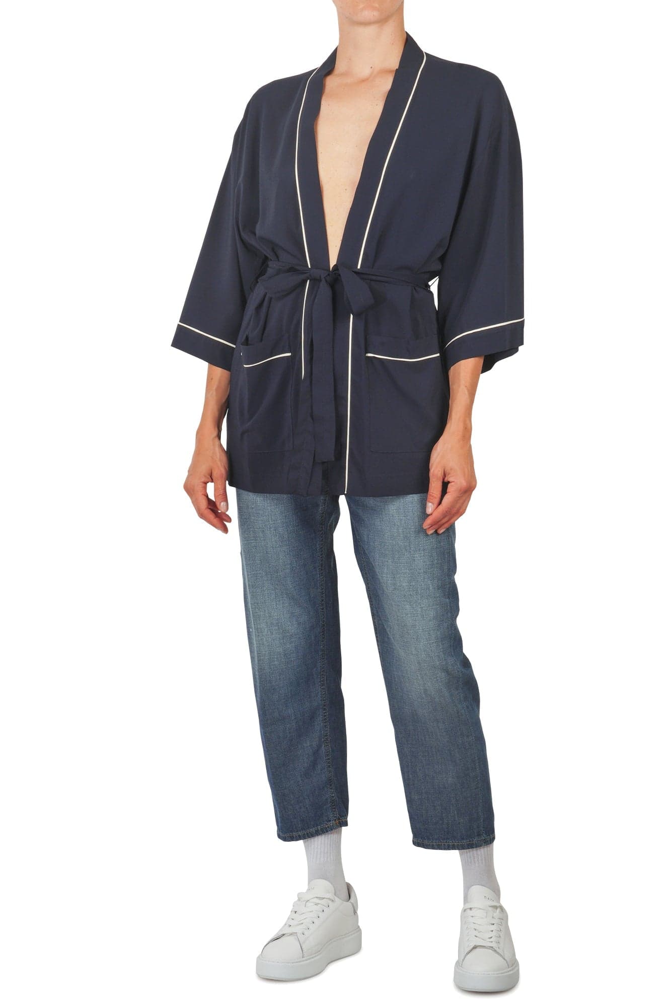 JUCCA Jucca - Giacca - 451724 - Blu da donna in Giacche da abito e blazer Drestige - Casamassima, commercioVirtuoso.it