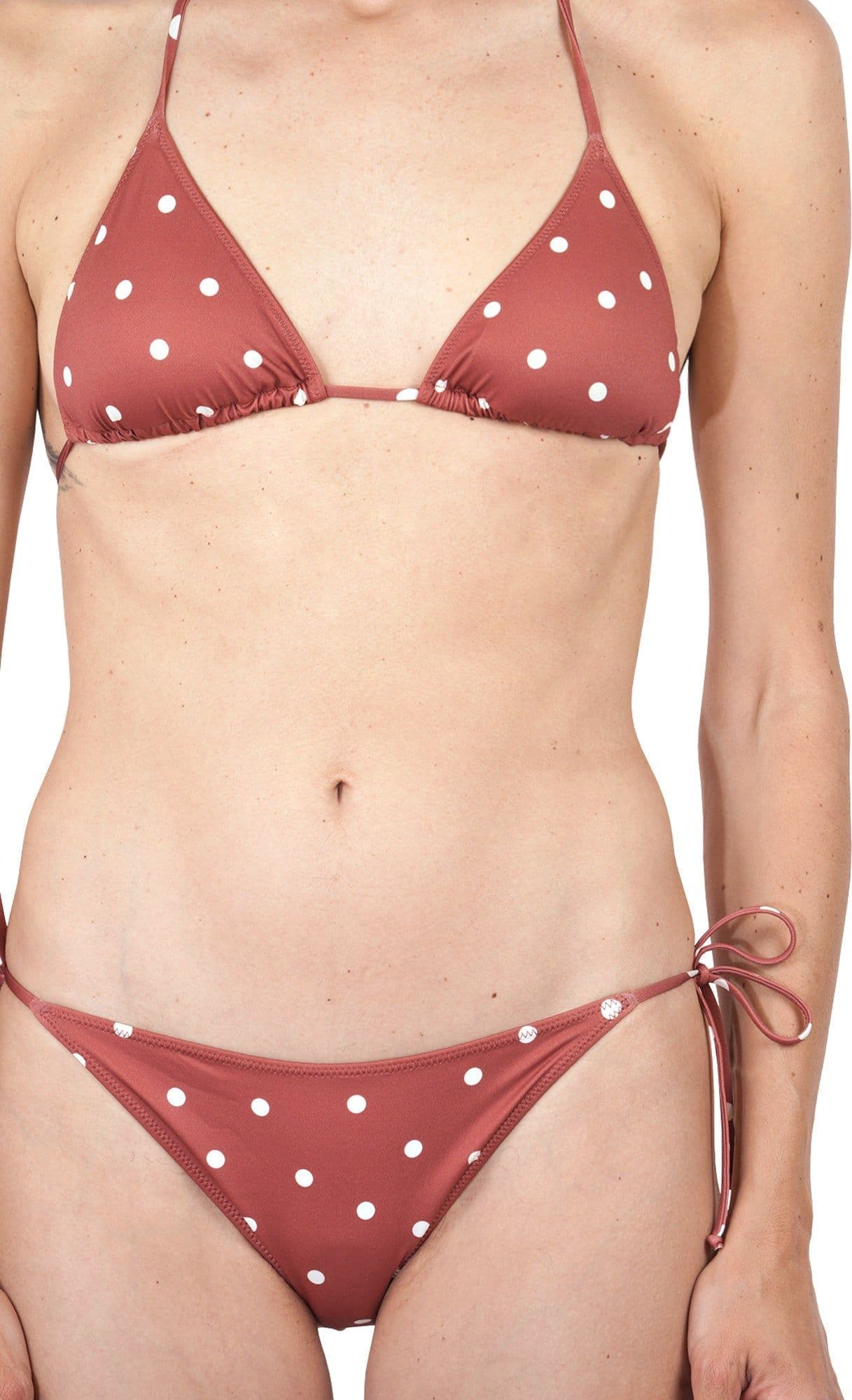 MC2 SAINT BARTH MC2 Saint Barth - Bikini - 450903 - Panna/Mattone da donna in Slip tanga e culotte Drestige - Casamassima, commercioVirtuoso.it