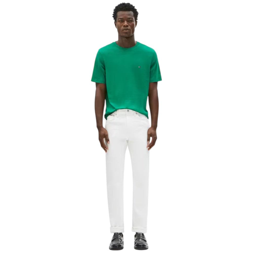 Tommy Hilfiger t-shirt verde MW0MW39995L3J T-shirt Tommy Hilfiger