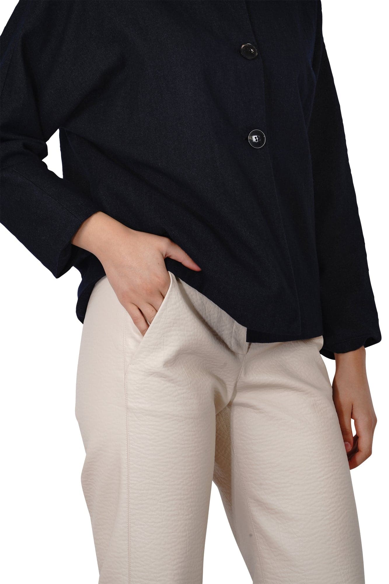 ALESSIA SANTI Alessia Santi - Pantalone - 460311 - Avena da donna in Pantaloni Drestige - Casamassima, commercioVirtuoso.it