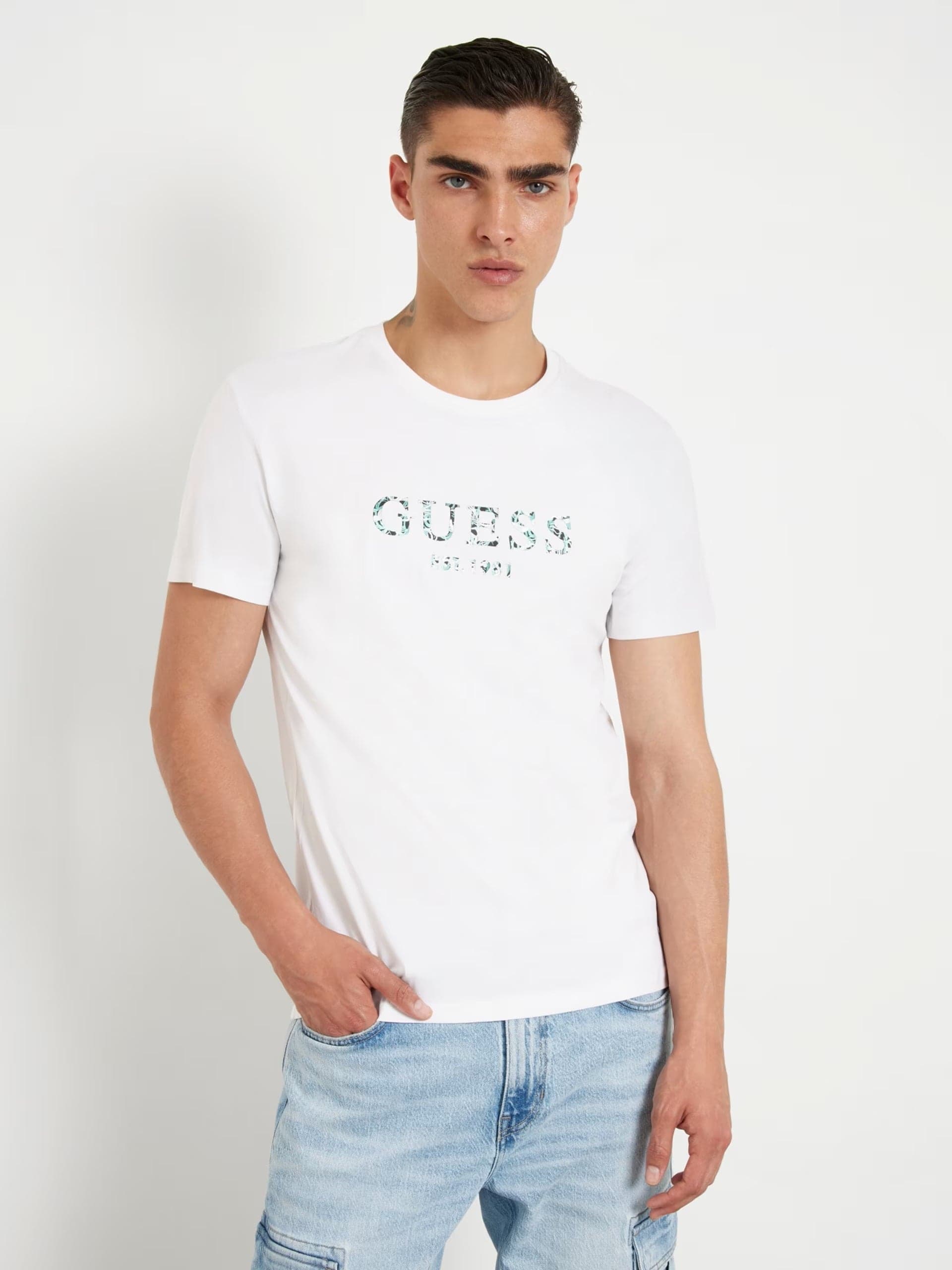 Guess T-shirt Uomo iridescent tee