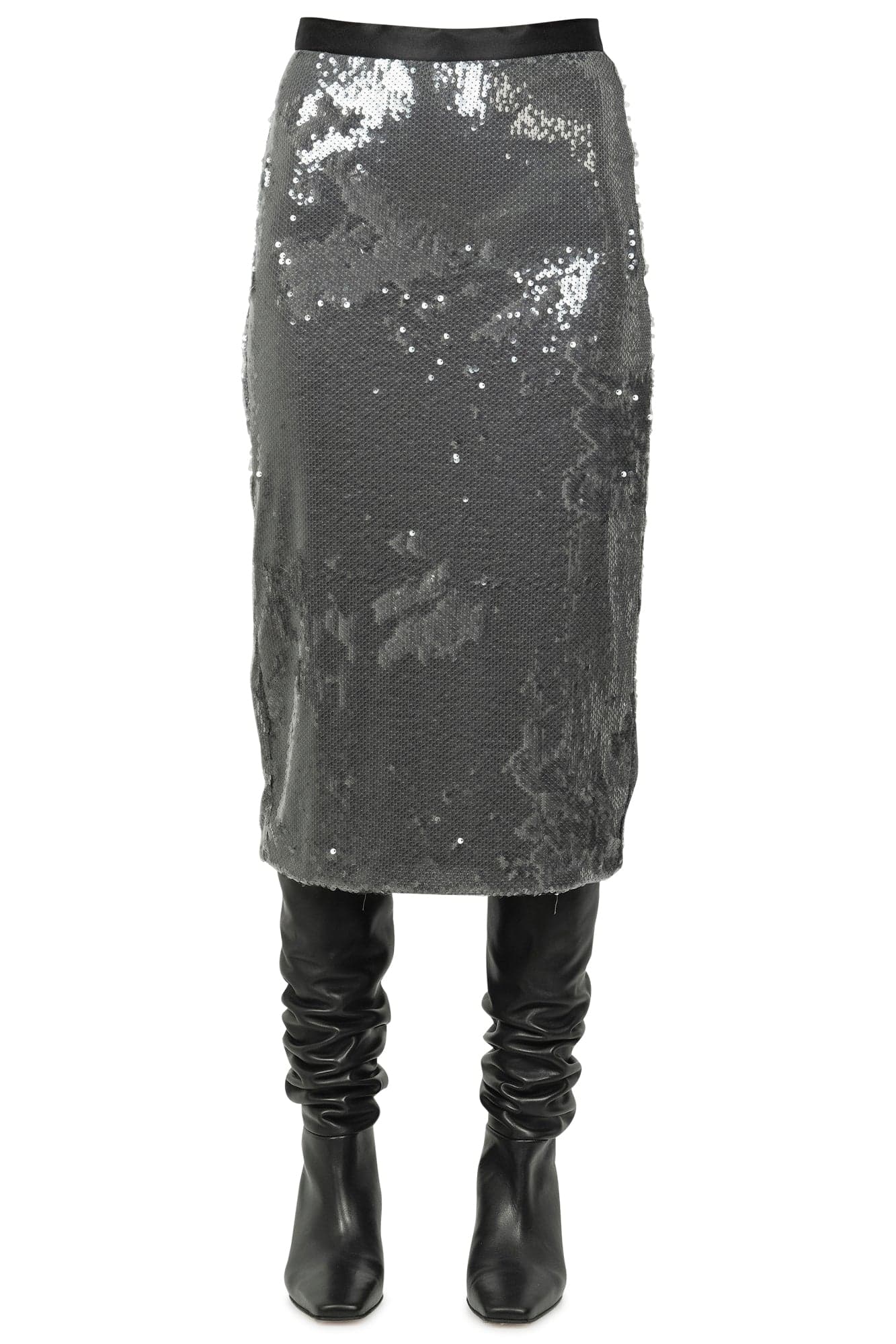 JUCCA Jucca - Gonna - 460871 - Grigio da donna in Gonne Drestige - Casamassima, commercioVirtuoso.it