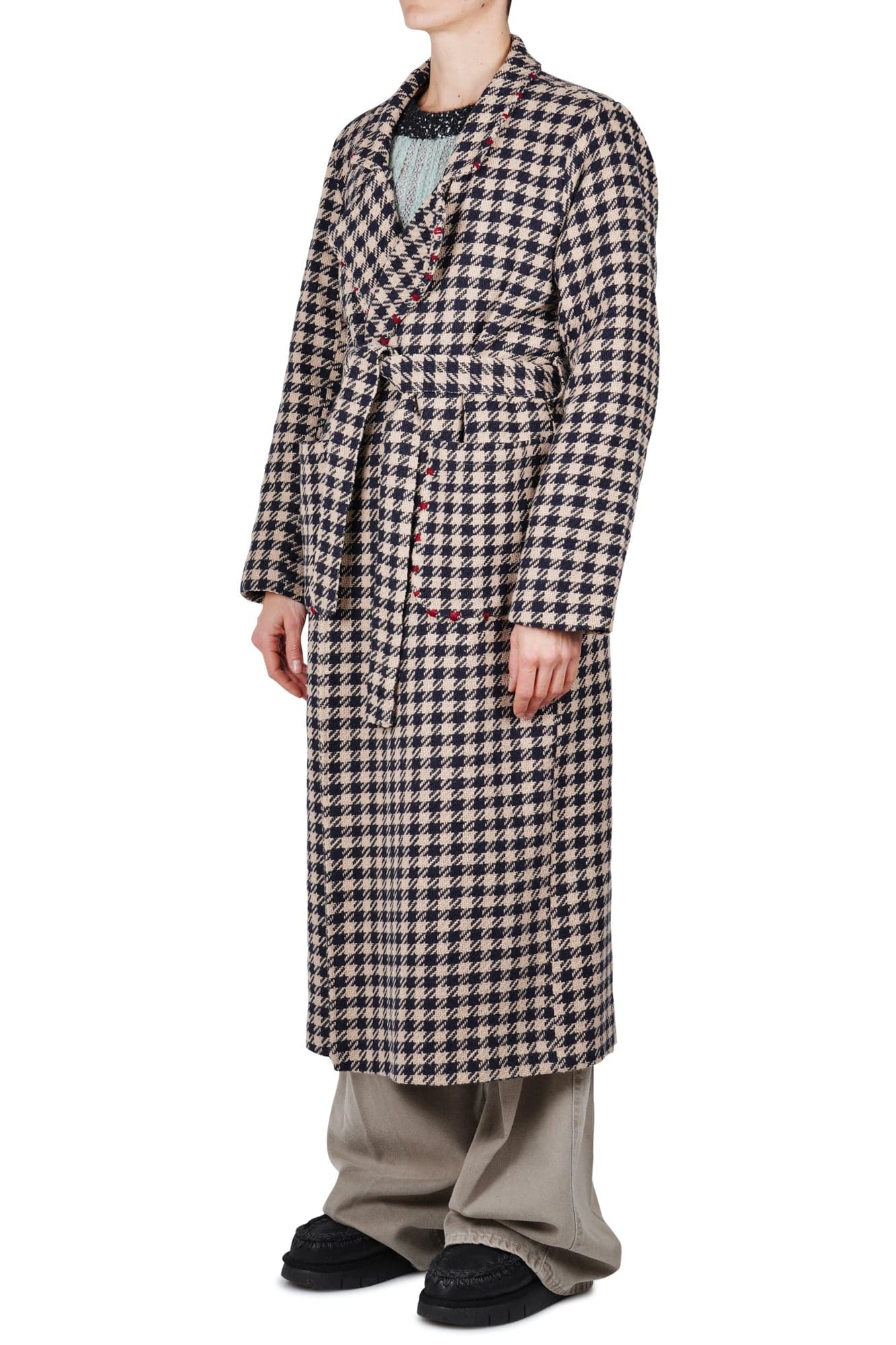 ALESSIA SANTI Alessia Santi - Cappotto - 461587 - Blu/Beige da donna in Gonne Drestige - Casamassima, commercioVirtuoso.it