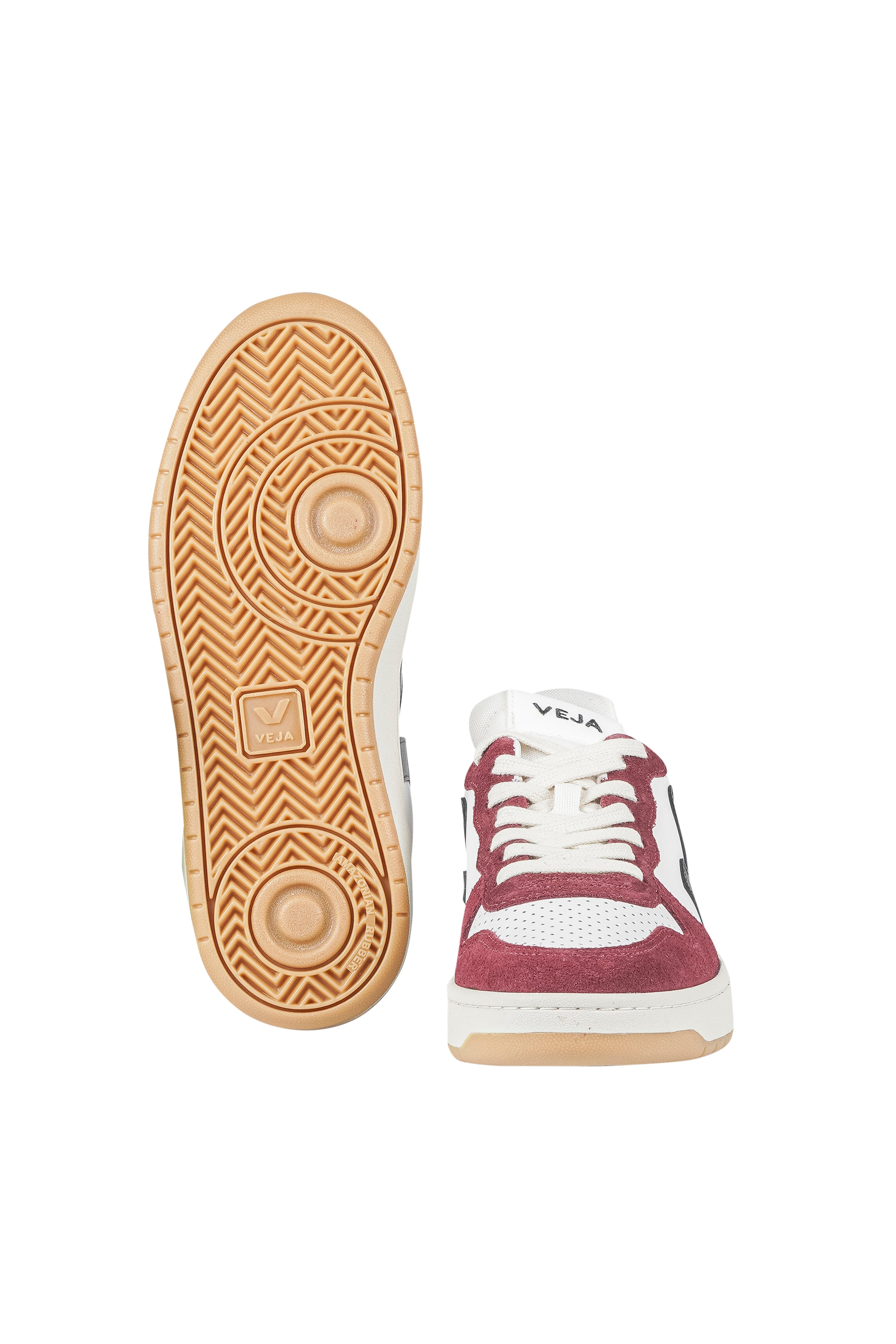 VEJA Veja - Sneakers - 460801 - Bianco/Bordeaux da donna in Sneaker casual Drestige - Casamassima, commercioVirtuoso.it