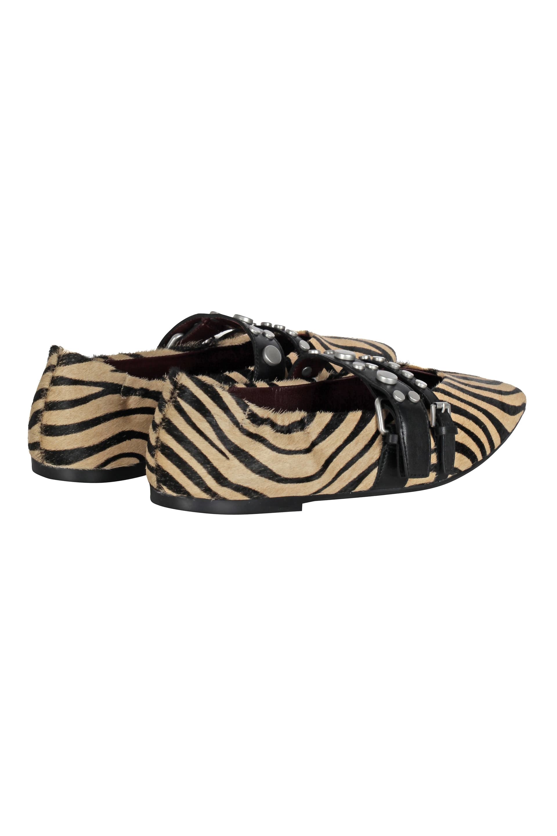 ASH Ash - Ballerine - 460953 - Beige/Nero da donna in Ballerine Drestige - Casamassima, commercioVirtuoso.it