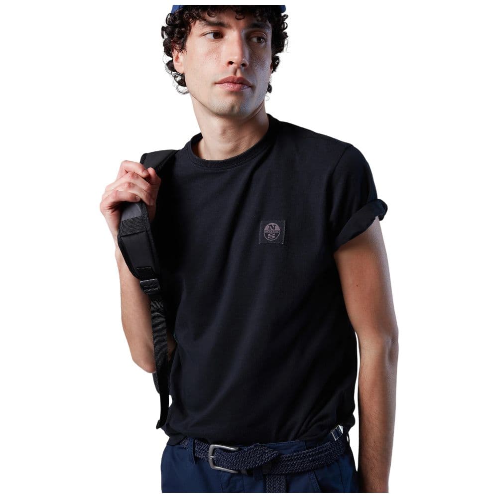North Sails t-shirt nera 692845 in T-shirt Prodotti di Classe - Nocera Superiore, commercioVirtuoso.it
