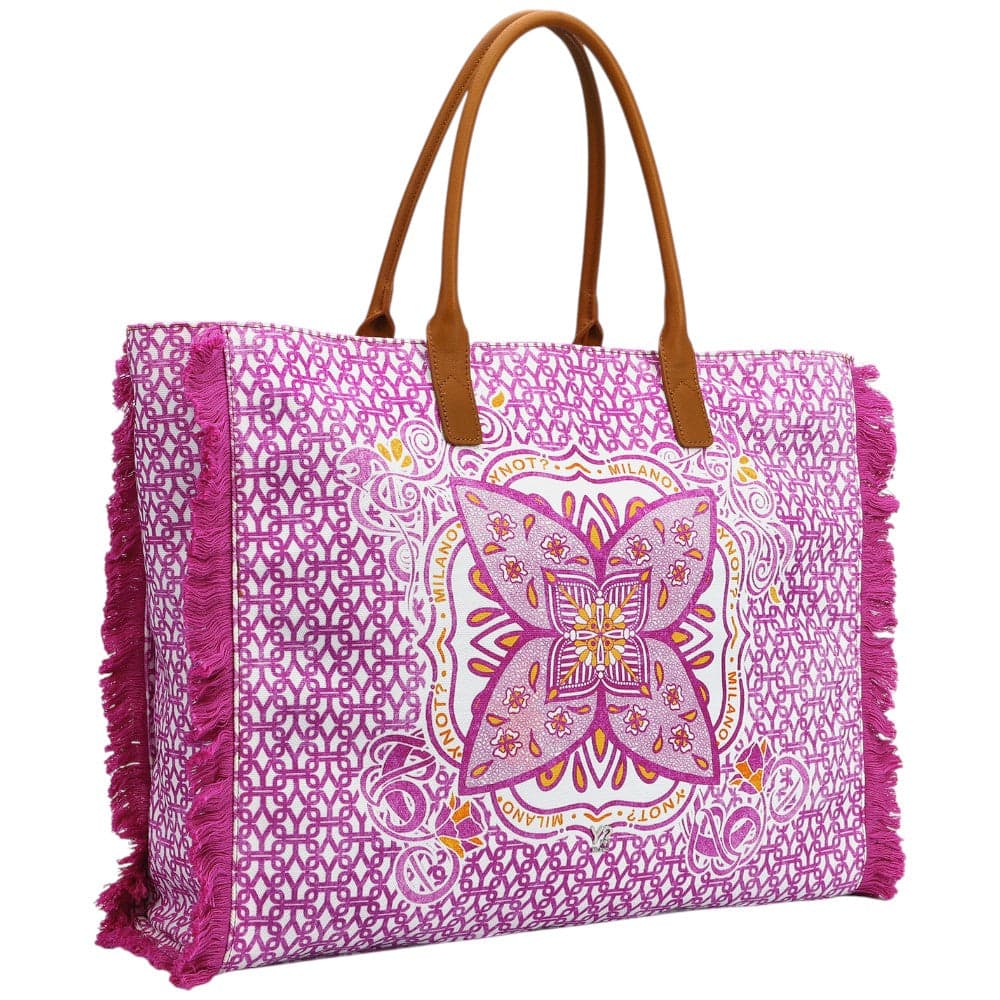 YNot borsa mare shopping large peonia linea Sammer SAM001S5 Borse YNot