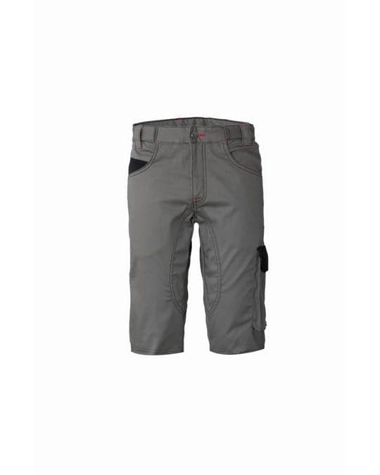 Bermuda Stiffer Grigio/Nero Pantaloncino da Lavoro Elasticizzato Meccanico Elettricista Magazziniere in Pantaloncini Dresswork - Como, commercioVirtuoso.it