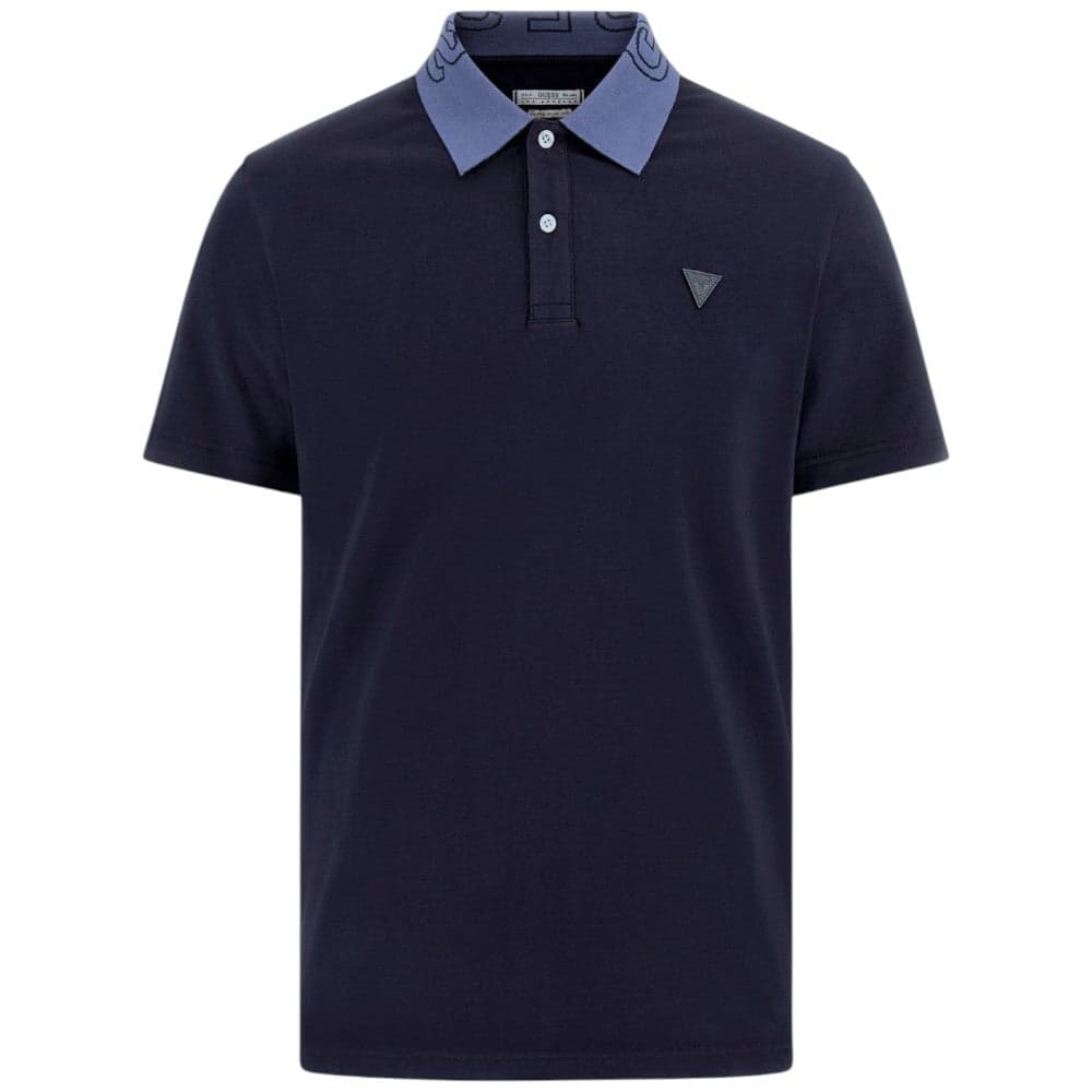 Guess polo blu Nolan M5GP66 J1314 G7V2 Polo Guess
