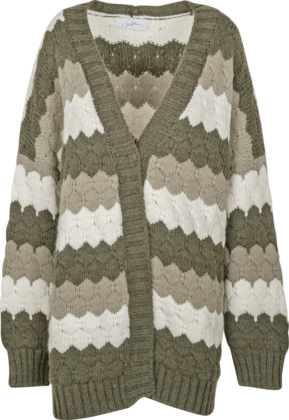 SO ALLURE So Allure - Cardigan - 441922 - Verde/Panna