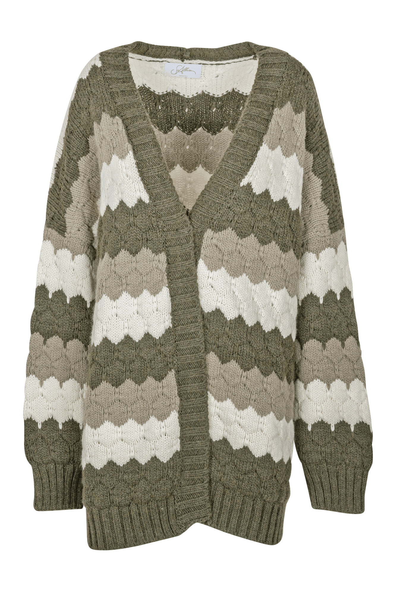 SO ALLURE So Allure - Cardigan - 441922 - Verde/Panna