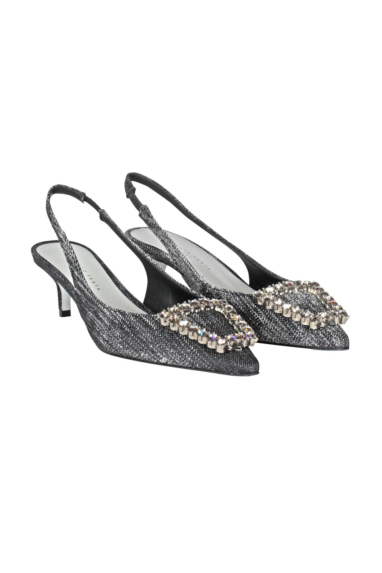 Roberto Festa - Slingback - 451003 - Nero da donna in Scarpe col tacco Drestige - Casamassima, commercioVirtuoso.it
