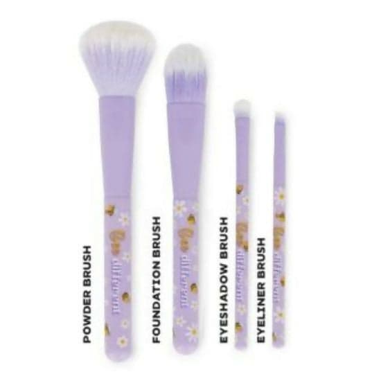 LEGAMI SET 4 PENNELLI PER IL TRUCCO BEE MAKEUP BRUSHES OH MY GLOW in Contenitori per cosmetici Cartoleria Deja Vu - Crotone, commercioVirtuoso.it