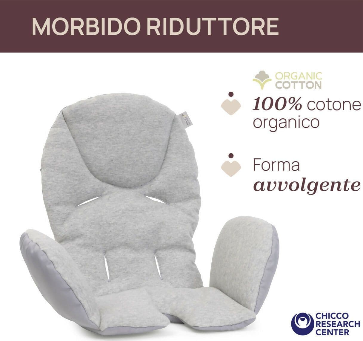 CHICCO Polly Armonia Seggiolone Evolutivo Pappa per Bambini da 0 Mesi a 40 kg, Seggiolone Reclinabile a Sdraietta con Altezza e Poggiapiedi Regolabili, 4 Ruote, Chiusura Compatta, grigio scuro, colore CARRARA in Seggioloni Sanitaria Gioia del Bimbo - Villa San Giovanni, commercioVirtuoso.it