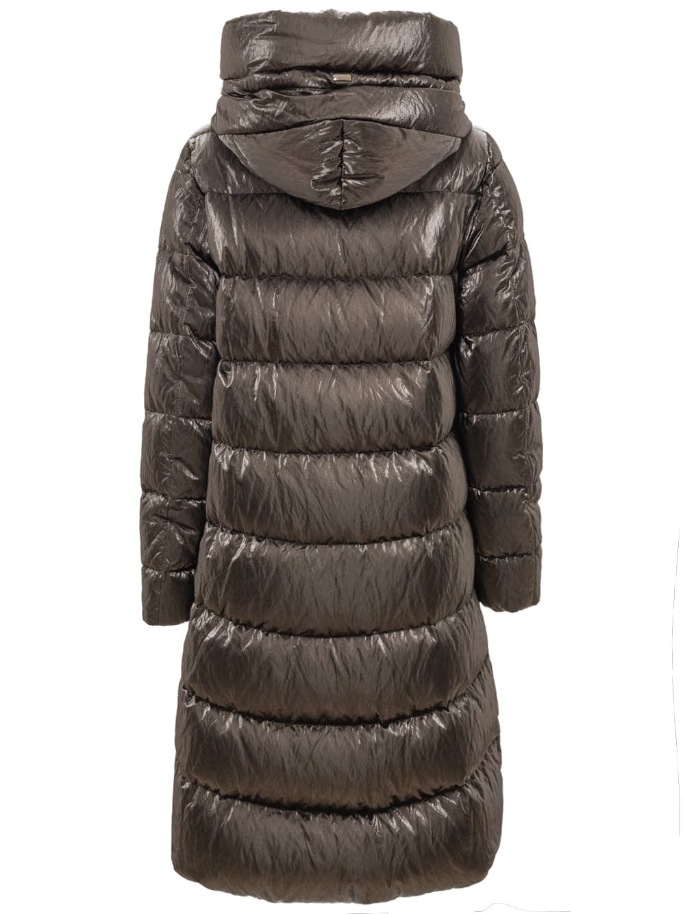 Herno Parka lungo imbottito con cappuccio . da donna in Cappotti Drestige - Casamassima, commercioVirtuoso.it