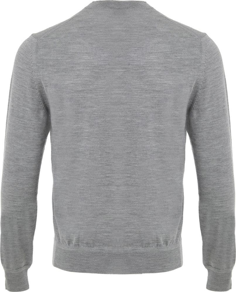Tom Ford Maglia Grigia con Scollo a V in Cashmere e Seta da uomo in Maglioni Drestige - Casamassima, commercioVirtuoso.it