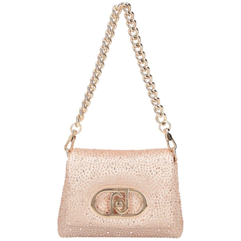 Liu Jo borsa a tracolla cipria crossbody con strass LaPuffy AA5269T0374 Borse Liu Jo