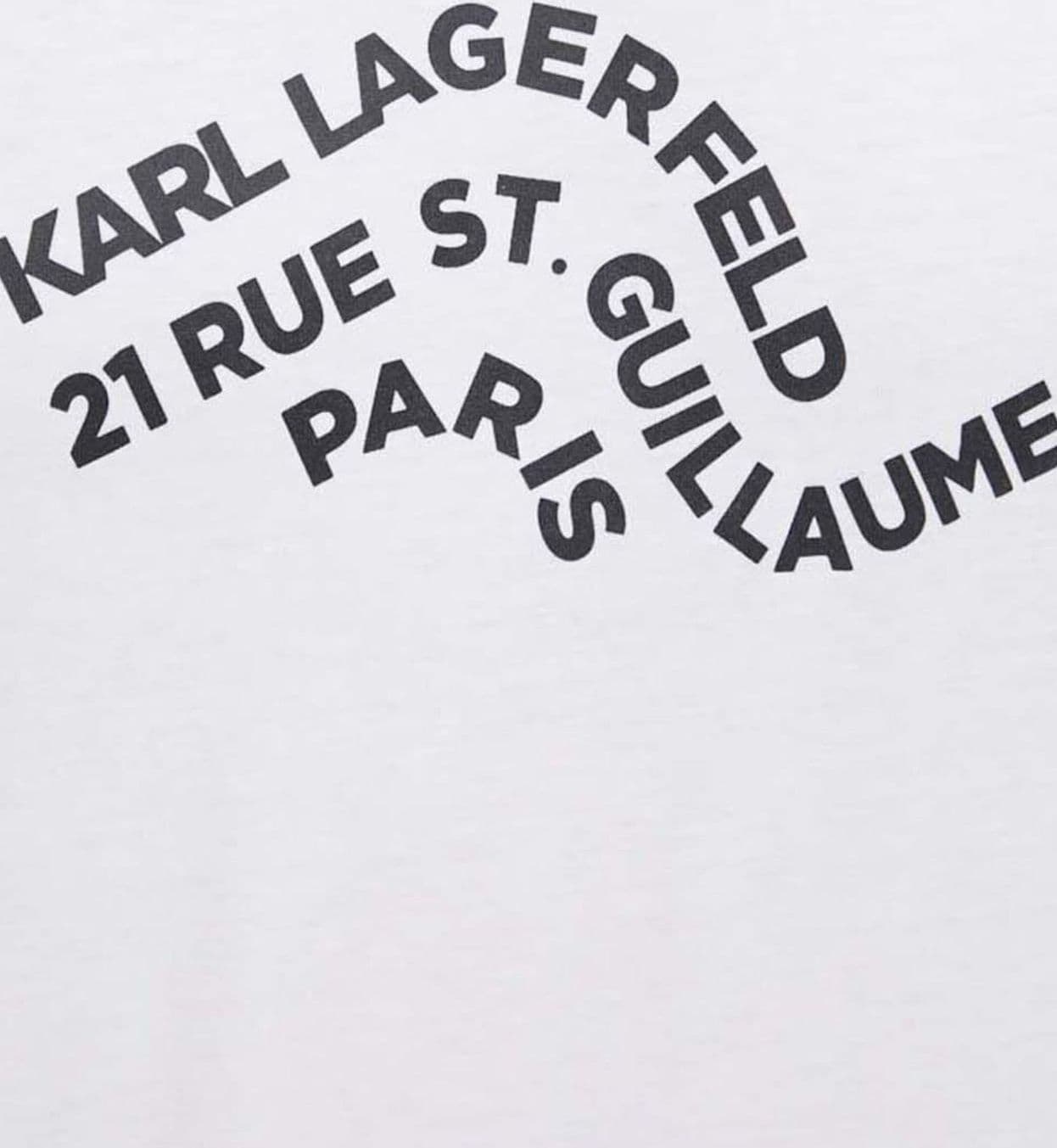 KARL LAGERFELD T-SHIRT WAVE LOGO RELAXED T-SHIRT da uomo in T-shirt Drestige - Casamassima, commercioVirtuoso.it