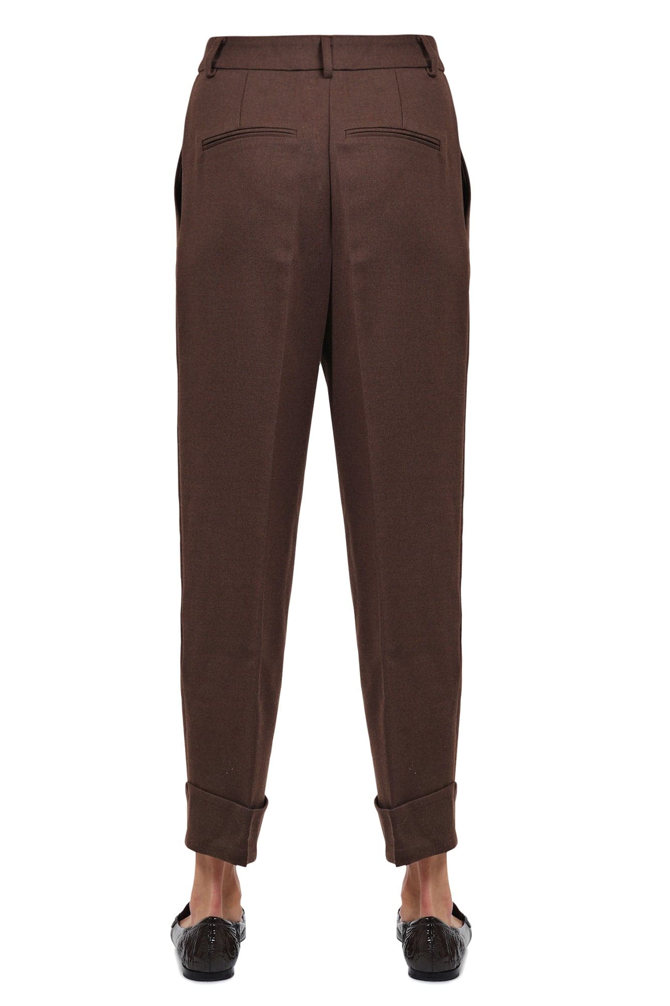 LA FEMME BLANCHE La Femme Blanche - Pantalone - 461494 - Marrone da donna in Pantaloni sportivi Drestige - Casamassima, commercioVirtuoso.it
