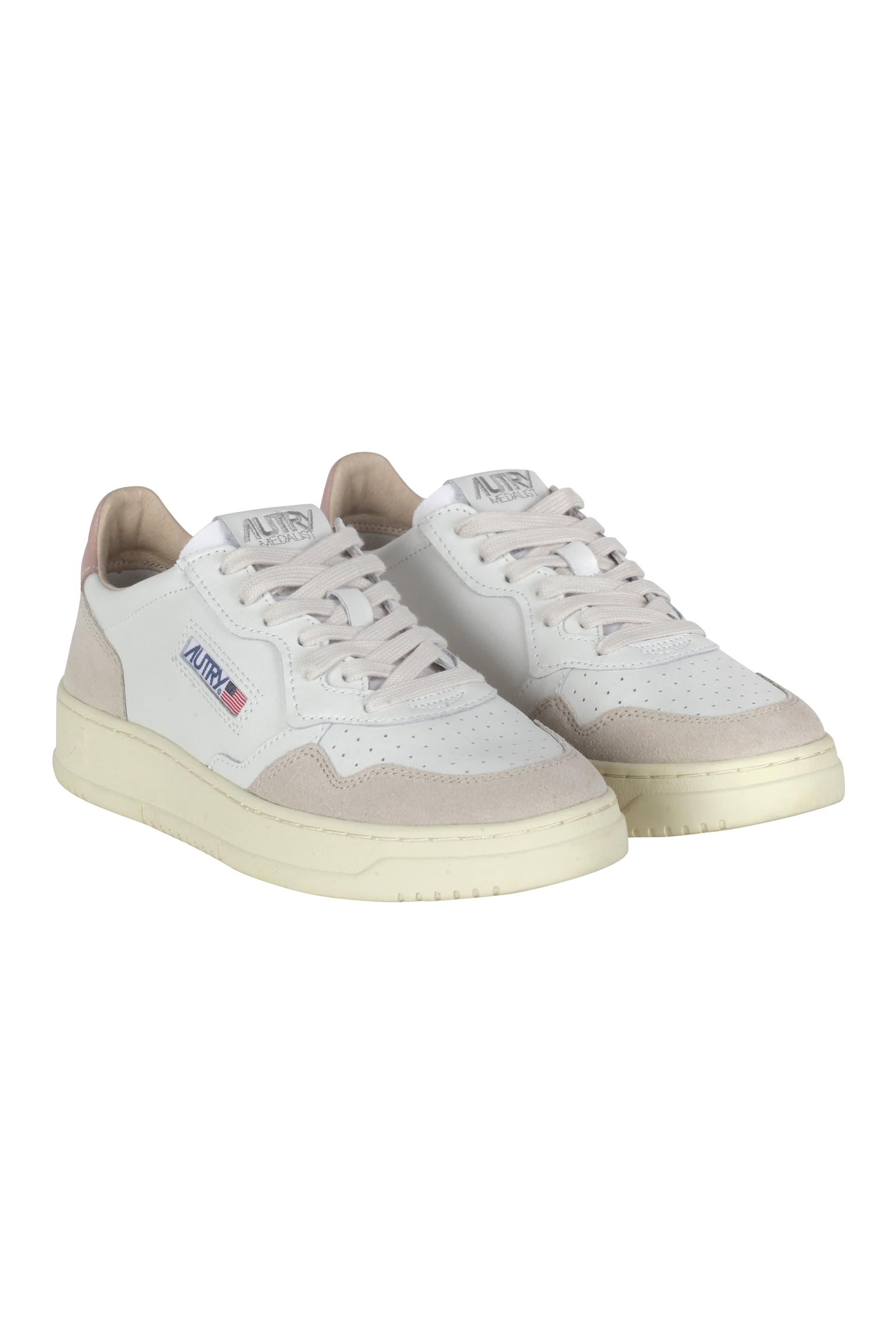 AUTRY Autry - Sneakers - 470520 - Beige/Rosa da donna in Sneaker casual Drestige - Casamassima, commercioVirtuoso.it