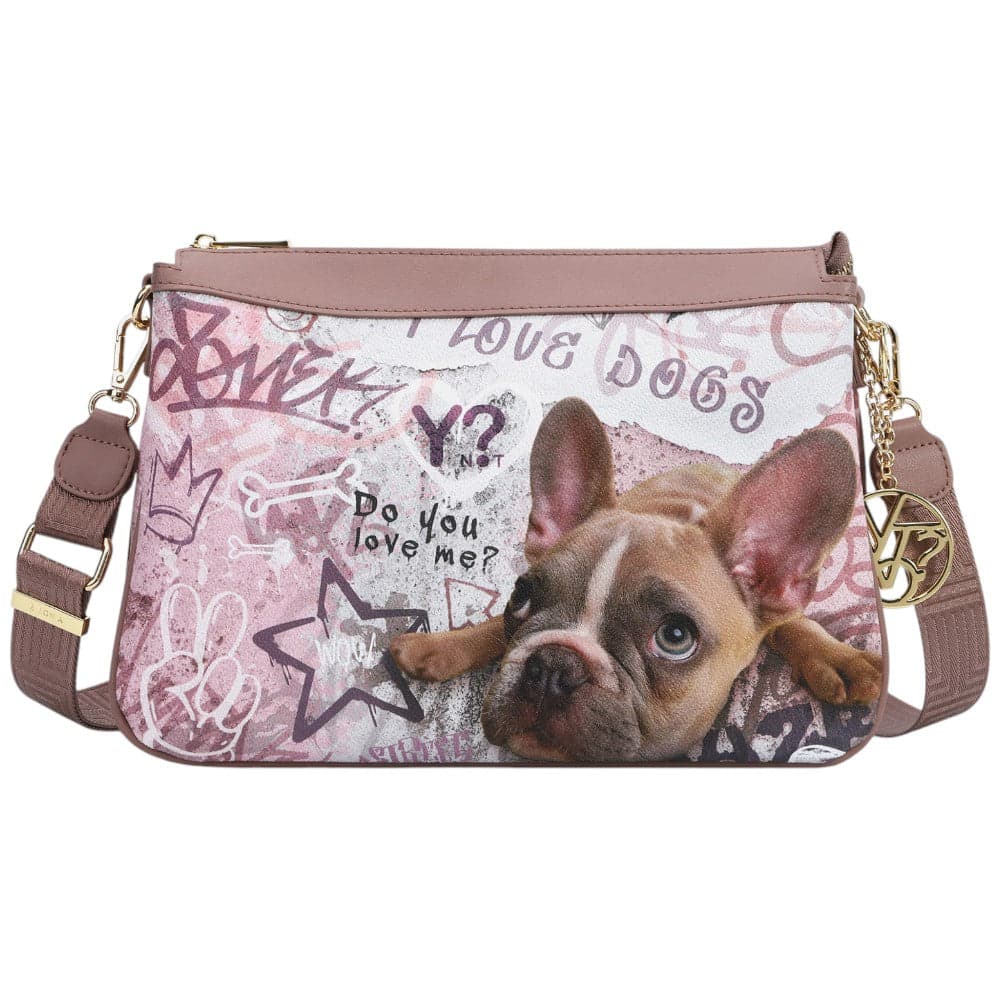 YNot borsa a tracolla shoulder bag stampa Cane linea Metro Chic MTC016S5 Borse YNot