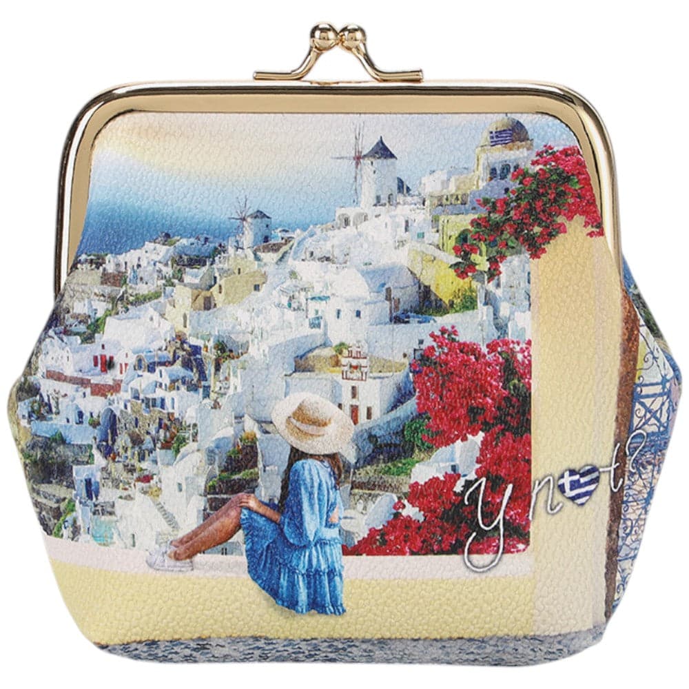 YNot potamonete coin wallet stampa Greek Summer YES586S5