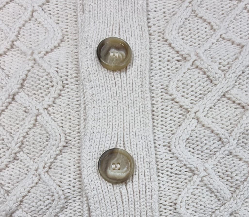 Cardigan Uomo Ballantyne Jaquard - Bottoni 100% Cotone Eleganza Italiana in Maglia Premium in Cardigan Couture - Sestu, commercioVirtuoso.it