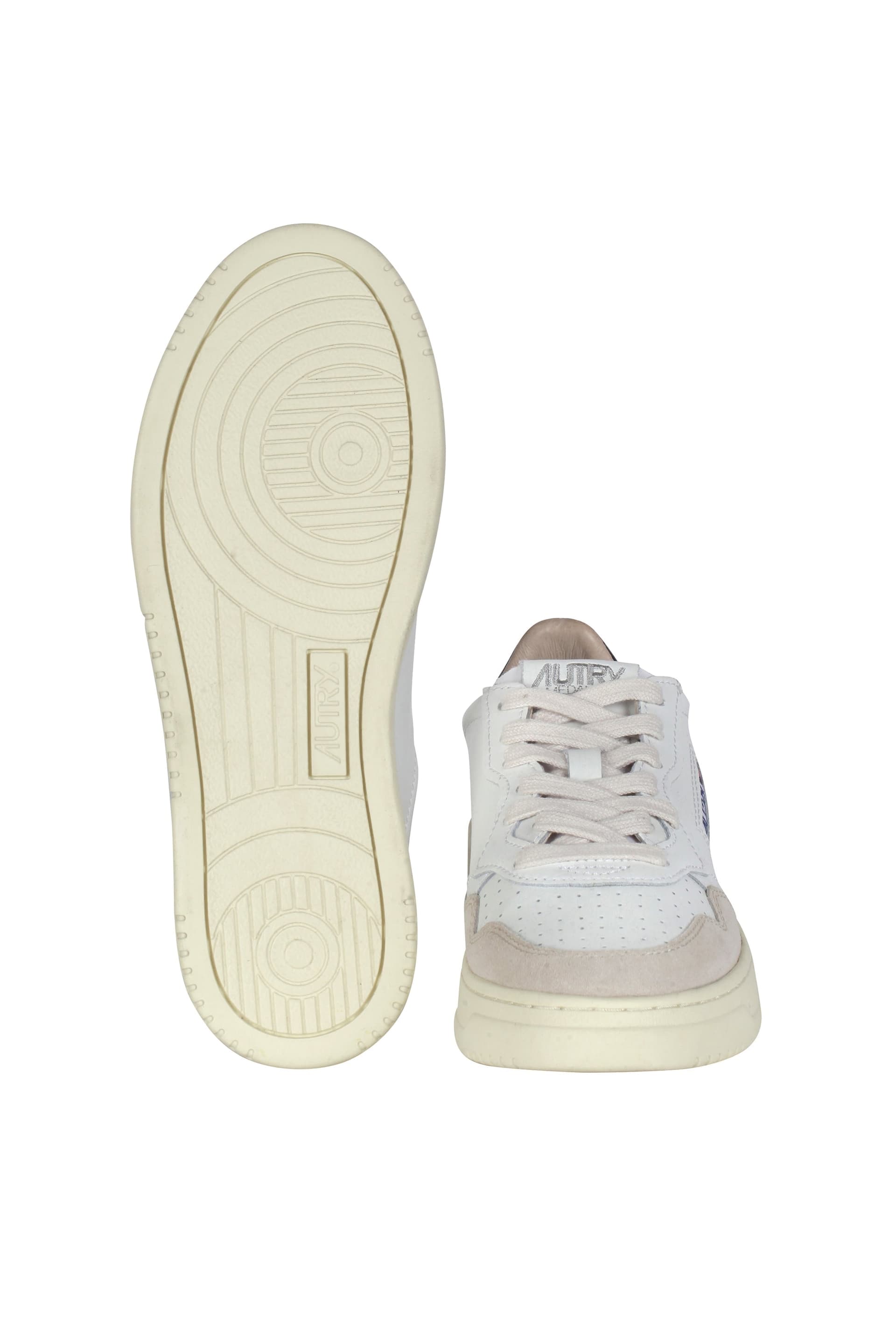 AUTRY Autry - Sneakers - 470517 - Beige/Verde da donna in Sneaker casual Drestige - Casamassima, commercioVirtuoso.it
