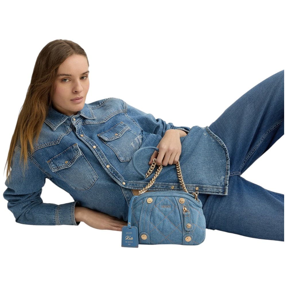 Liu Jo borsetta pochette denim linea Kate AA5257D0001 Borse Liu Jo