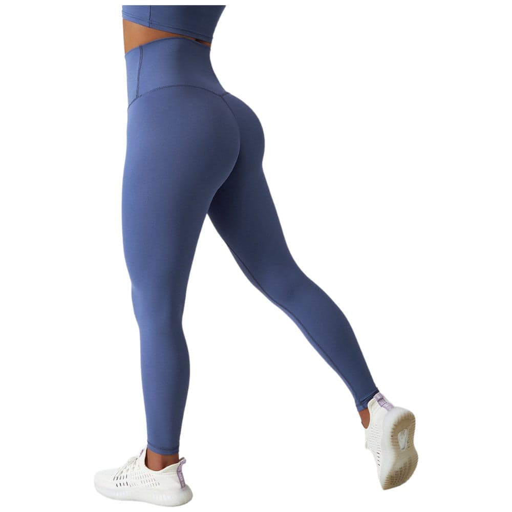 Sei G panta leggings blu elasticizzato fitnes SEIGS001 in Leggings Prodotti di Classe - Nocera Superiore, commercioVirtuoso.it