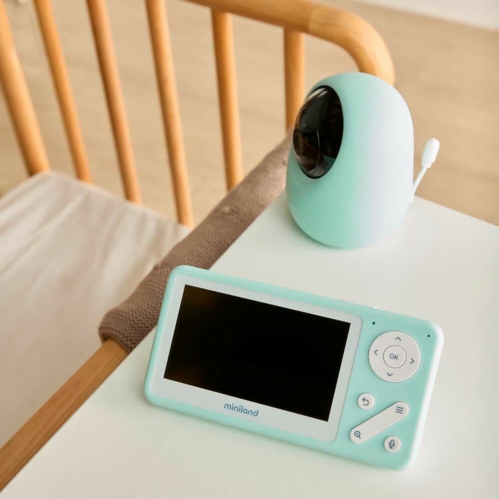 Miniland Digimonitor Anywhere Baby Monitor Dual con Telecamera Motorizzata | Monitor 4,2” e App Mobile | Visione Notturna, Registrazione SD, Comunicazione Bidirezionale in Monitor video Sanitaria Gioia del Bimbo - Villa San Giovanni, commercioVirtuoso.it