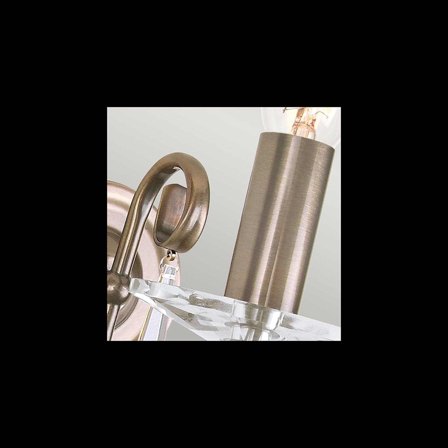 Applique Classica Aegean Acciaio Ottone Anticato 1 Luce E14 in Lampade da parete LuceArt - Montecorvino Pugliano, commercioVirtuoso.it