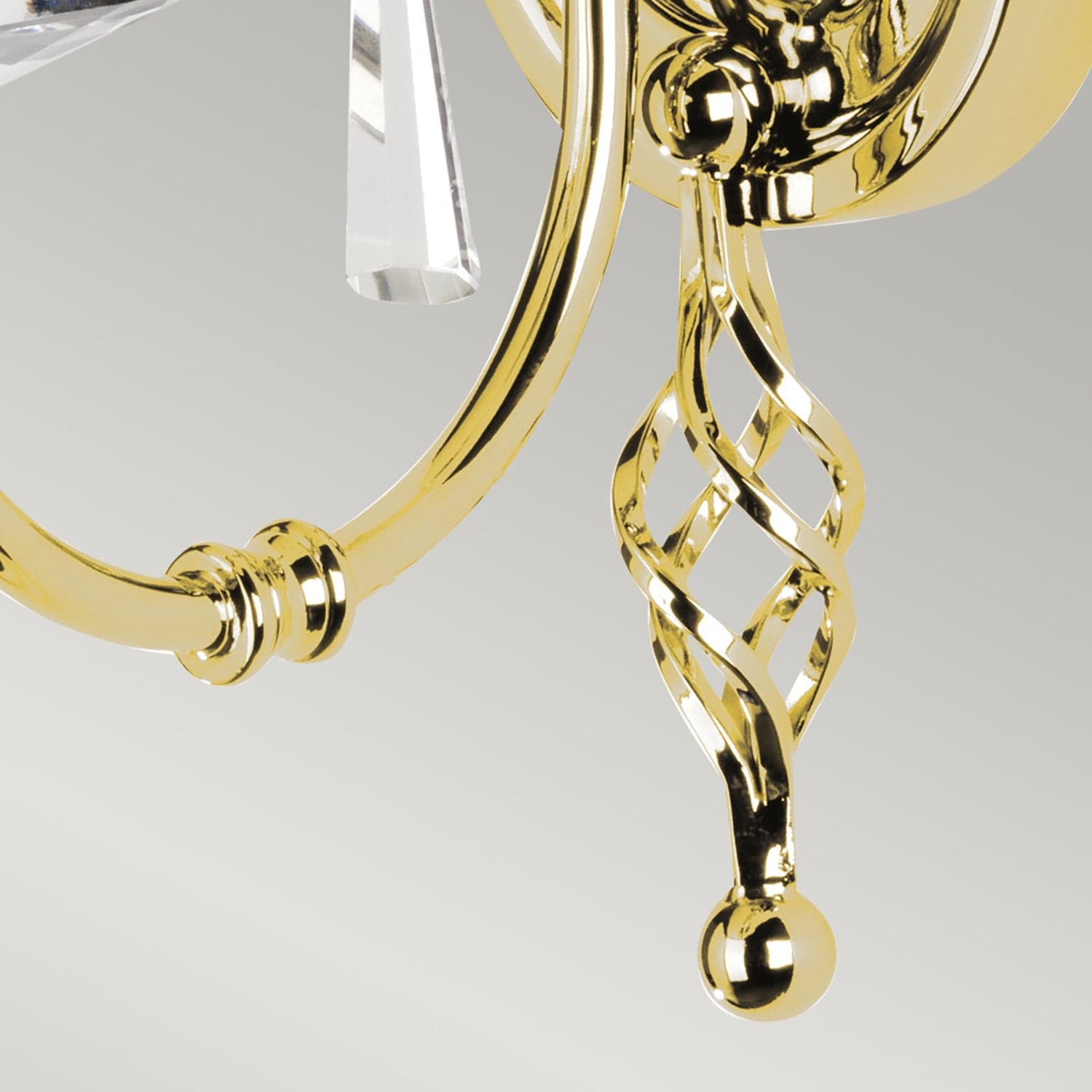 Applique Classica Aegean Acciaio Ottone Lucido 1 Luce E14 in Applique LuceArt - Montecorvino Pugliano, commercioVirtuoso.it