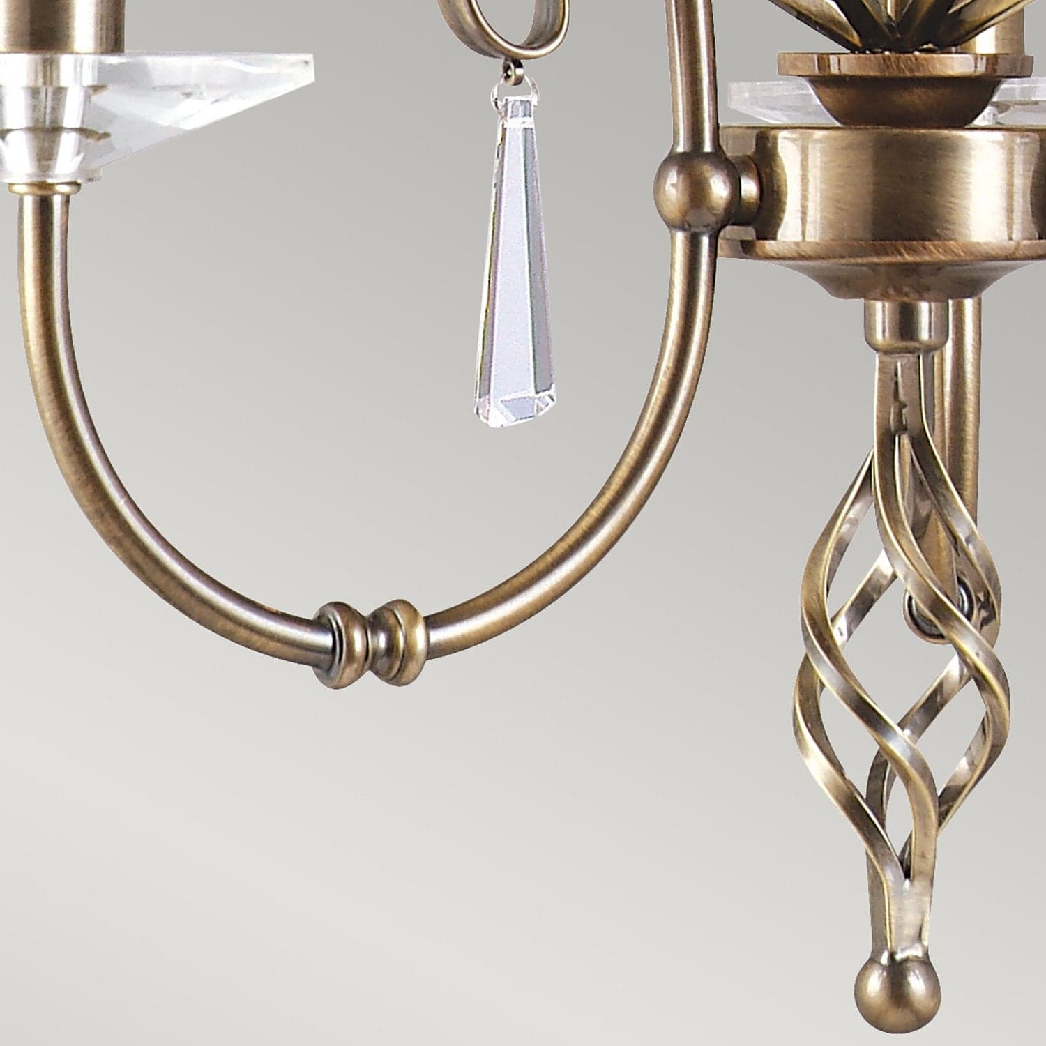 Lampadario Classico Aegean Acciaio Ottone Anticato 3 Luci E14 in Lampadari LuceArt - Montecorvino Pugliano, commercioVirtuoso.it