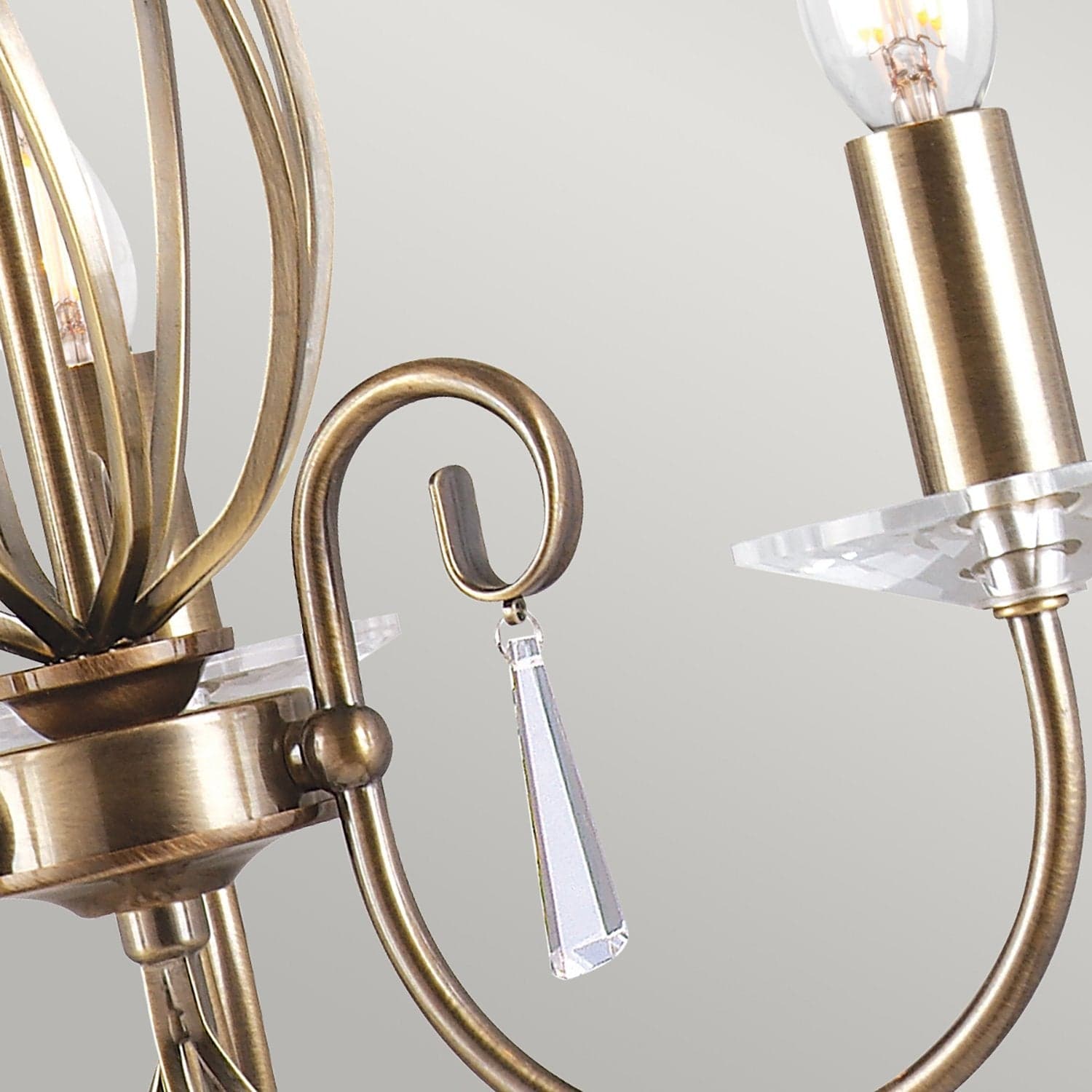 Lampadario Classico Aegean Acciaio Ottone Anticato 3 Luci E14 in Lampadari LuceArt - Montecorvino Pugliano, commercioVirtuoso.it