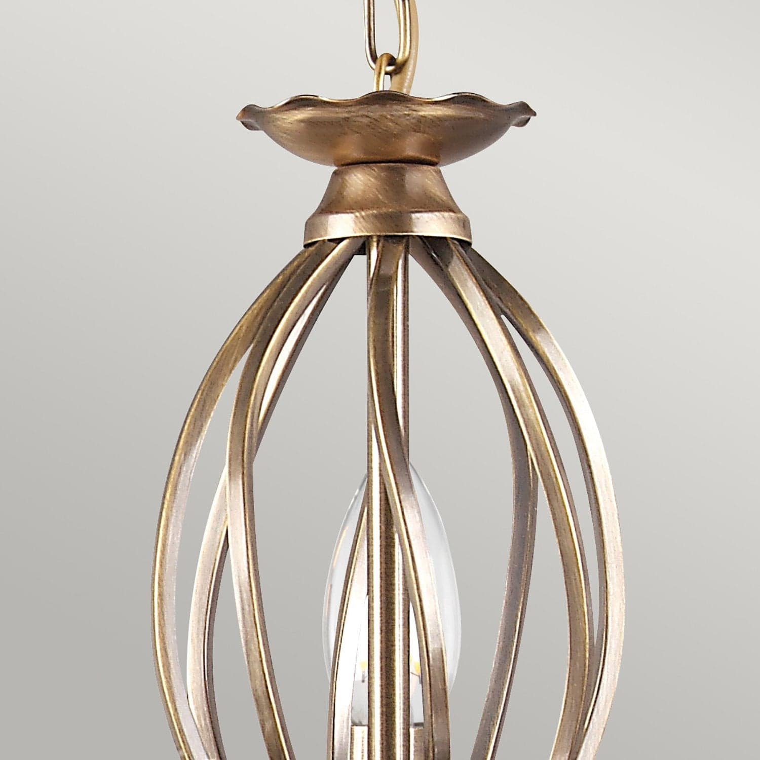 Lampadario Classico Aegean Acciaio Ottone Anticato 5 Luci E14 in Lampade a sospensione LuceArt - Montecorvino Pugliano, commercioVirtuoso.it