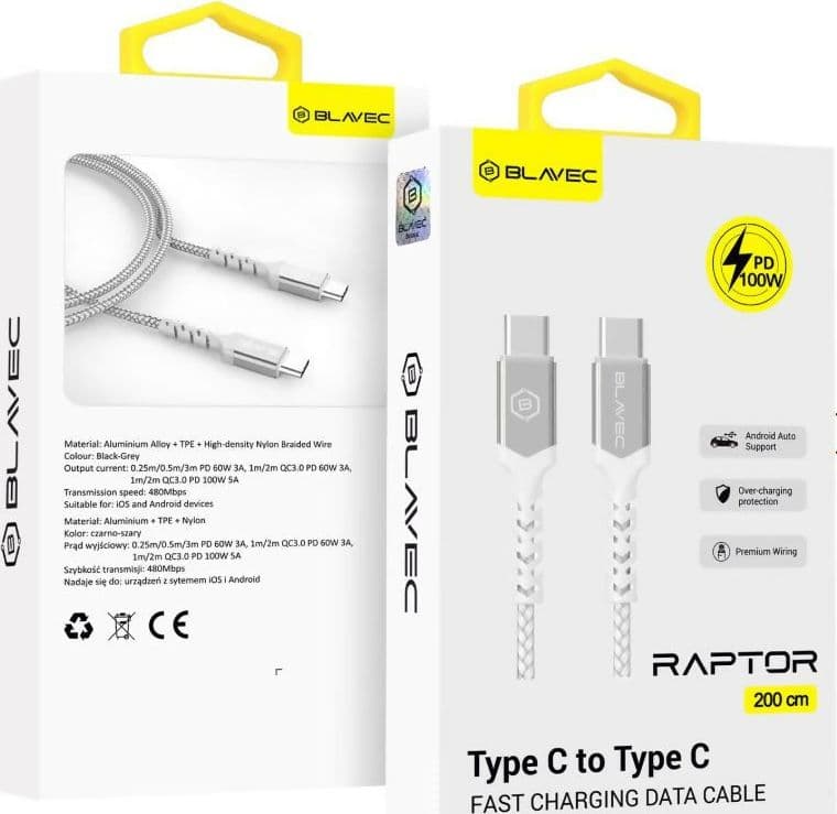 Cavo USB C USB C 2 Metri, 100W Cavo Type-c to Type-c 3A PD Ricarica Rapida USBC Caricatore Tipo C a USB-C Cavetto Nylon Cavi con iPhone 16 15 Samsung Galaxy S25 S24 S23, Huawei, Switch, Macbook, iPad