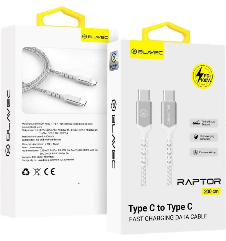 Cavo USB C USB C 2 Metri, 100W Cavo Type-c to Type-c 3A PD Ricarica Rapida USBC Caricatore Tipo C a USB-C Cavetto Nylon Cavi con iPhone 16 15 Samsung Galaxy S25 S24 S23, Huawei, Switch, Macbook, iPad