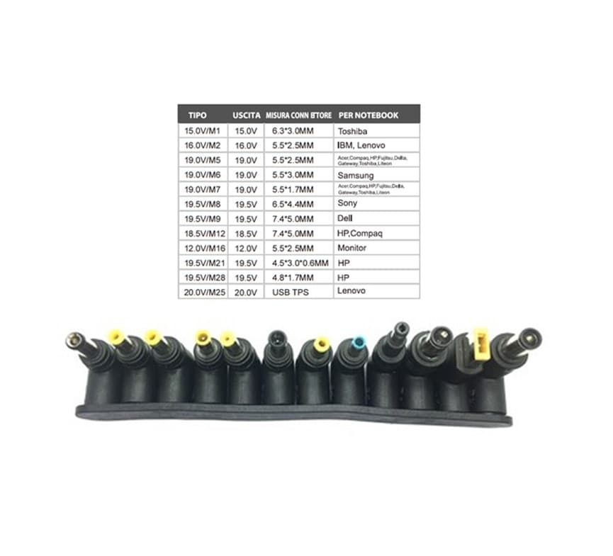 Alimentatore Universale Compatibile per Notebook 120W in  DFP Elettronica Store - Scafati, commercioVirtuoso.it