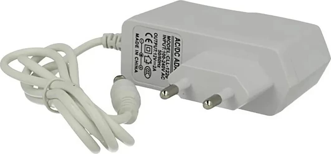 Trasformatore Telecamere Alimentatore 12V 2A Bianco Bobine Led Stabilizzato 220V Sorveglianza Sicurezza Informatica in Trasformatori Solgeny - Besate, commercioVirtuoso.it