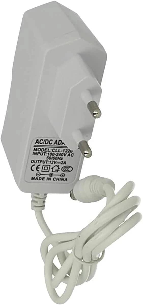 Trasformatore Telecamere Alimentatore 12V 2A Bianco Bobine Led Stabilizzato 220V Sorveglianza Sicurezza Informatica in Trasformatori Solgeny - Besate, commercioVirtuoso.it