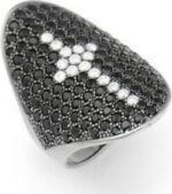 Amen Anello scudo Croce