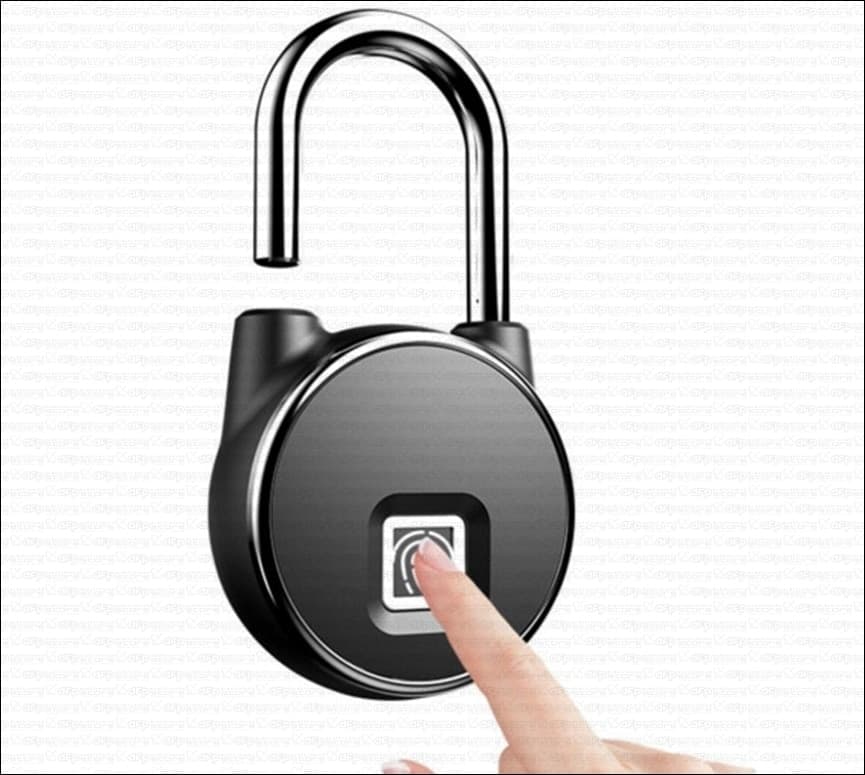 Lucchetto Intelligente con Sblocco Impronta Digitale AMIKO FPL 22 in Cilindri delle serrature DFP Elettronica Store - Scafati, commercioVirtuoso.it
