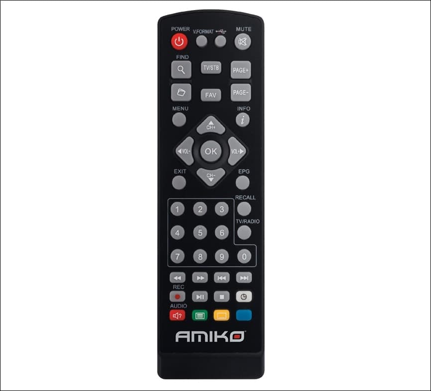 AMIKO T765 Terrestre DVB-T2 FULL HD H.265 HEVC 10 bit in Ricevitori digitale terrestre DFP Elettronica Store - Scafati, commercioVirtuoso.it
