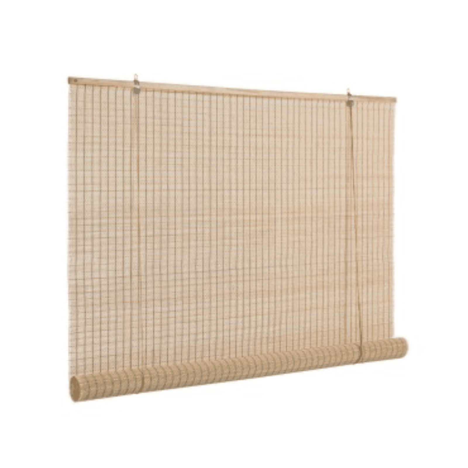 Tenda Anna naturale in bamboo, barre in legno e filo di poliestere copertura 75% - 6
